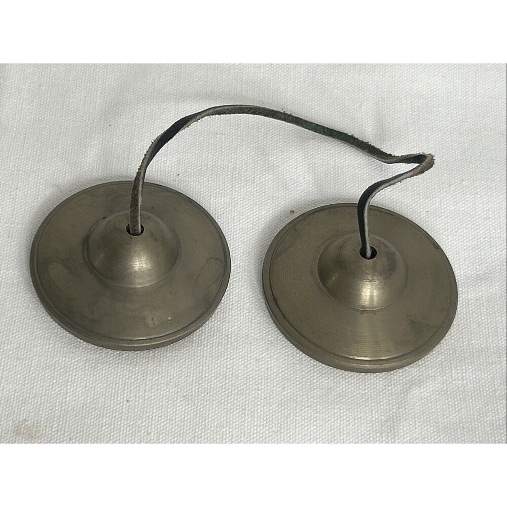 Tibetan Finger Cymbals - Vintage - Amazing Sound